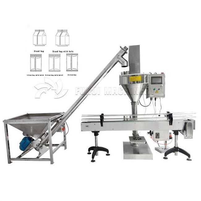 10g 50g 100g 500g 1000g 2000g screw auger filler dispenser wholesale dry fine spice coffee flour powder dosing filling machine