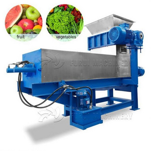 kitchen waste food scraps dewatering machine/kitchen waste screw press with crusher/waste food scraps dewatering machine