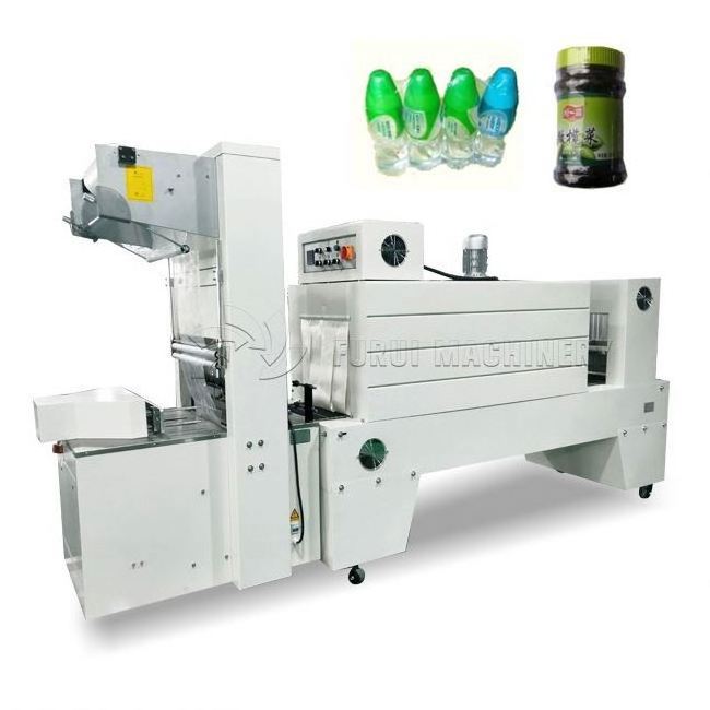 Bs-6050l shrink film machine for heavy products full automatic small wrapping books plates bottle carton etc