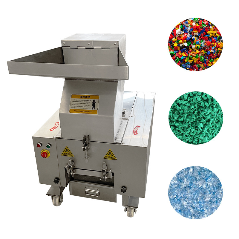 Factory Direct Plastic Crushing Shredder Machines PE PP PVC PET Plastic Recycling Crusher Grinder Machine