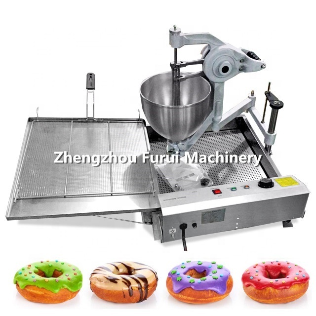 Safe used commercial donut making machine donut making machine for sale doughnut making machine mini donut