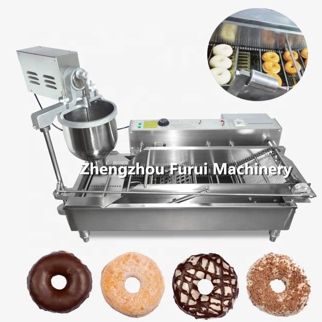 Safe used commercial donut making machine donut making machine for sale doughnut making machine mini donut