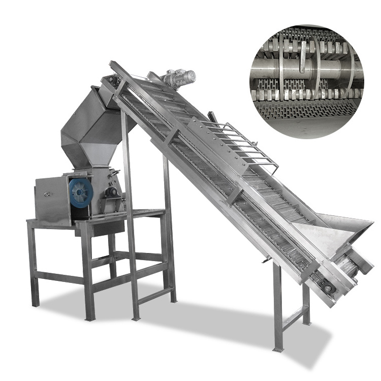 Fruit crusher/electric grape crusher/fruit and vegetable cutting machine