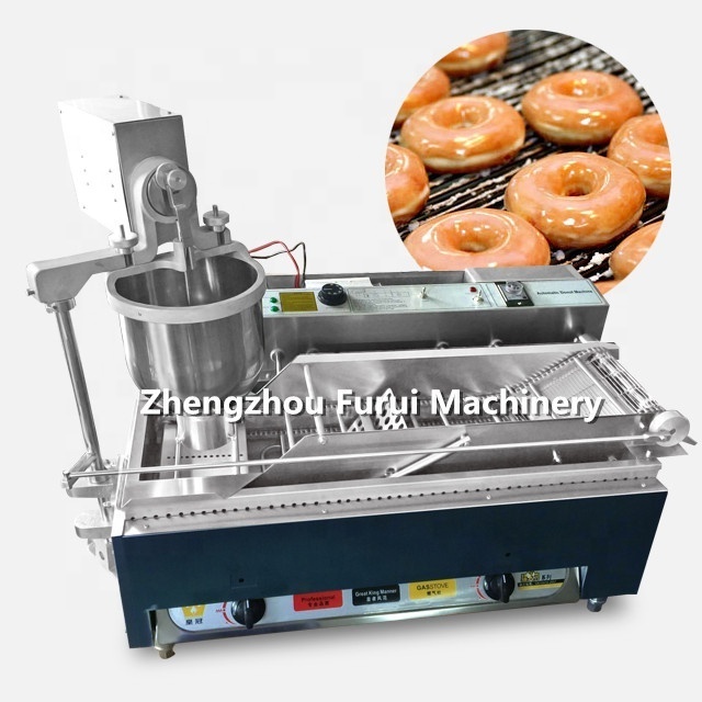 Safe used commercial donut making machine donut making machine for sale doughnut making machine mini donut