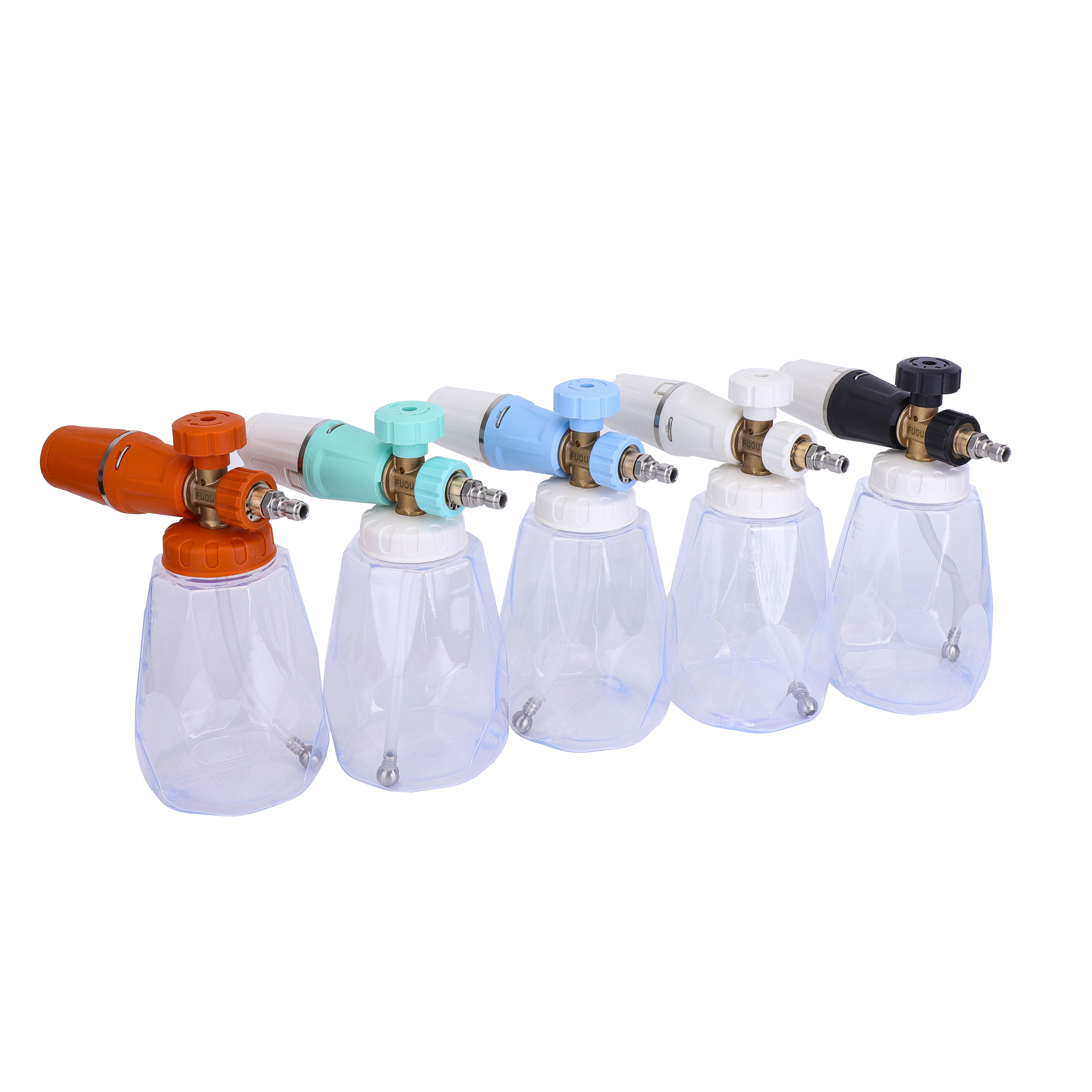 Car Wash Foam Pot Spray Can Soap Snow Foam Cannon Car Detail Cleaning Pressure Washer Foam Kettle With Quick Connector Release