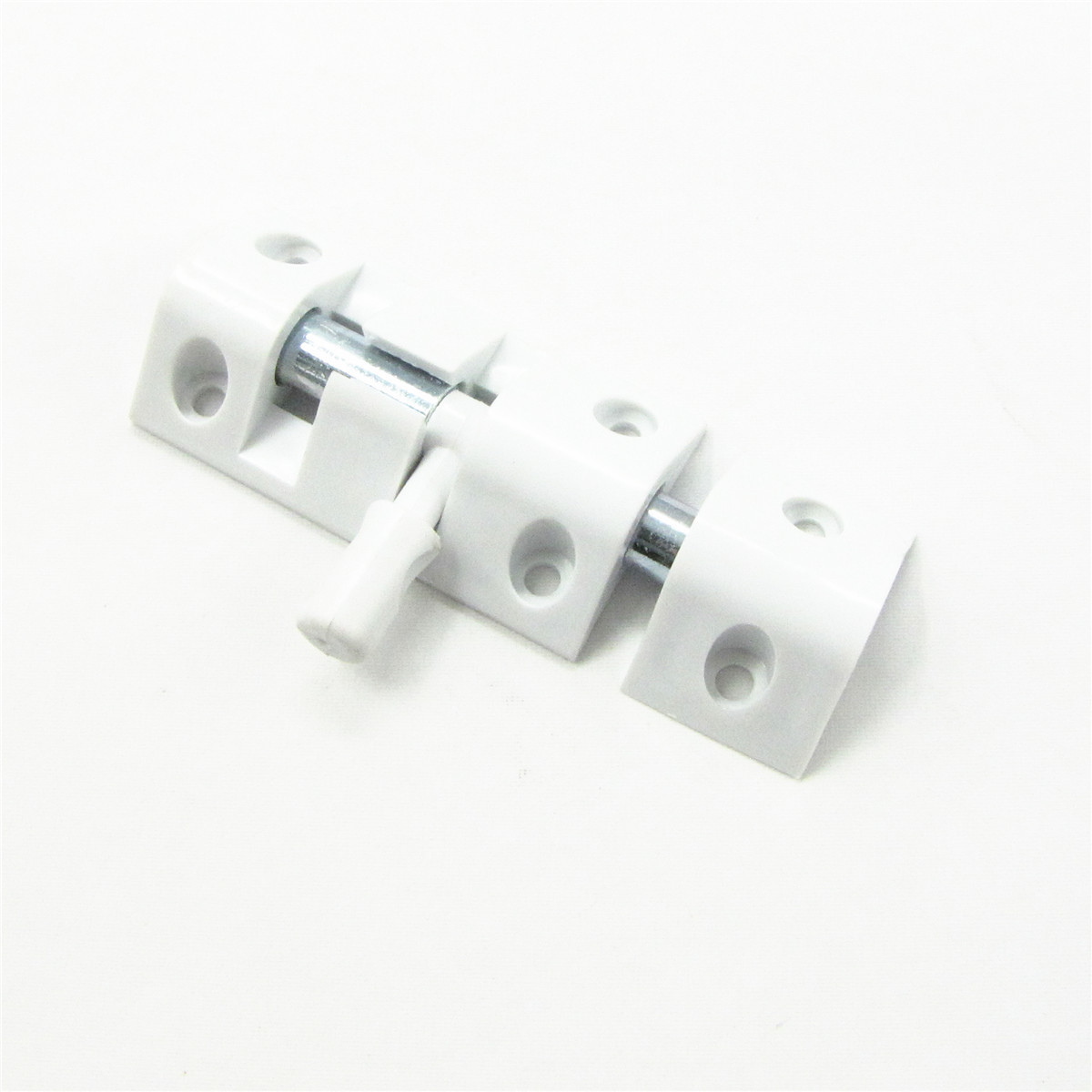 Plastic door bolts for wooden frame window