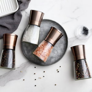 Kitchen Gadgets Manual Salt and Pepper Mills Grinder Ceramic Conical Burr Dry Spice and Herb Mills Commercial Spics Grinders