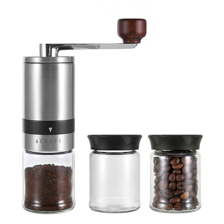 Coffee Bean Maker Grinder Commercial Buy Portable Hand Krups Conical Ceramic Burr Manual Coffee Grinder for Sale