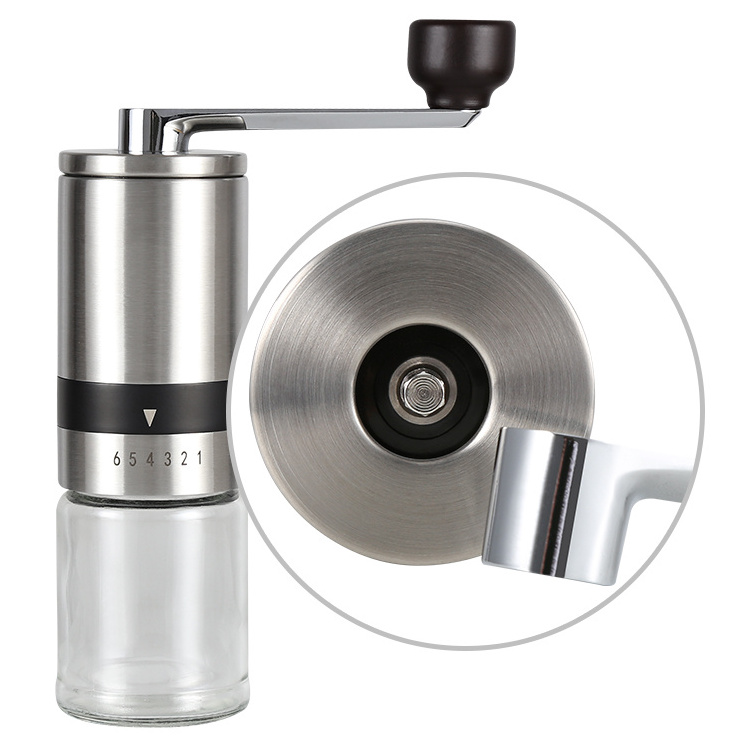 Commercial Mini Coffee Bean Grinder Portable Hand Espresso Cafe Manual Coffee Grinders