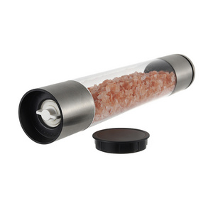 Large Volume Ceramic Borosilicate Glass Bottle Large capacity Manual pepper grinder Spice Mill Salt and Pepper Grinder