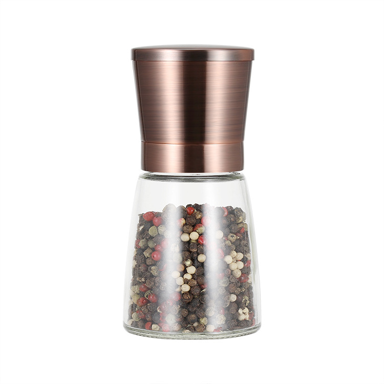 Kitchen Gadgets Manual Salt and Pepper Mills Grinder Ceramic Conical Burr Dry Spice and Herb Mills Commercial Spics Grinders