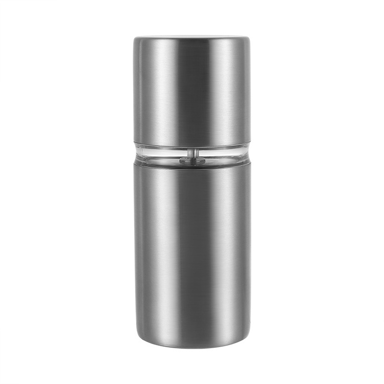 CHINAGAMA EUROPE Stainless Steel Spice Mill Manual Nutmeg Grinder Spice And Nut Mills with SS 304 BOTTLE