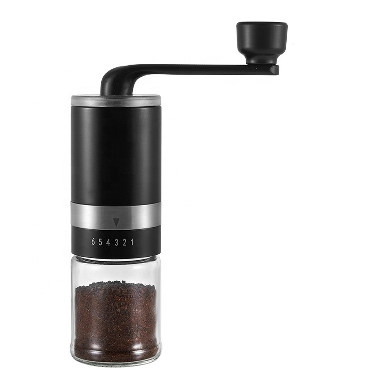 CHINAGAMA Coffee Grinders Manual Commercial Espresso Ceramic Burr Stainless Steel Plastic Hand Coffee Grinder For Sale