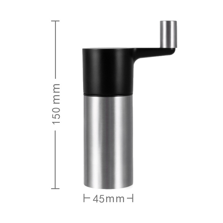 Hot Selling Manual Stainless Steel Nutmeg Herb Spice Grinder Mill With Handle Commercial Spice Grinder Mill