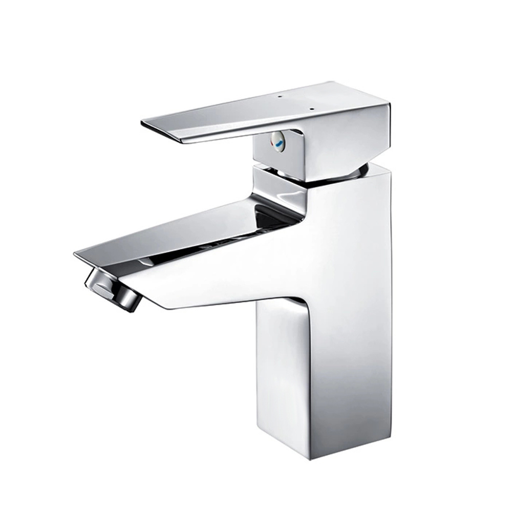 Polished single handle wall mounted bathroom fittings bath shower faucet cold water washing machine taps