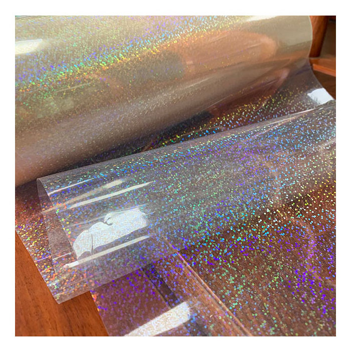 BOPP Dot Pattern Holographic Laser Thermal Lamination Film With the ZNS Coating