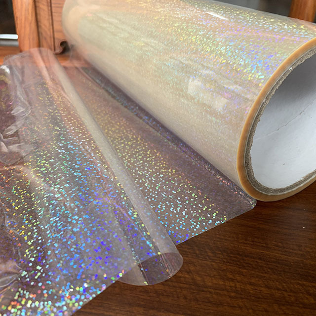 BOPP Dot Pattern Holographic Laser Thermal Lamination Film With the ZNS Coating