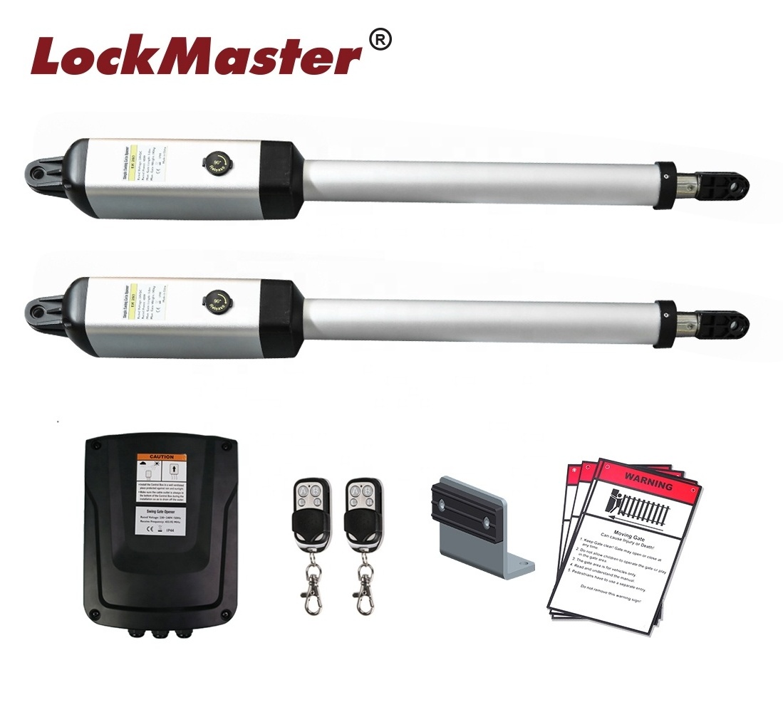 LOCKMASTER MP602 Double arm Electric Door Operator Swing Gate Opener