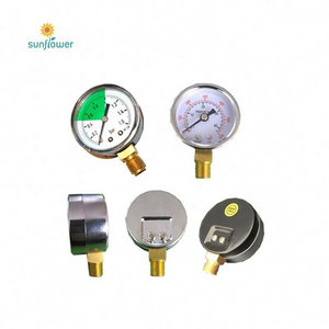 good pri micro stainless steel liquid water filled pressure gauge