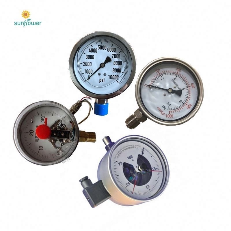 Manometer equipment assembling pressure gauges range 10bar