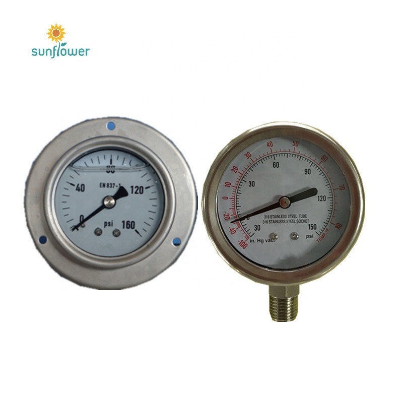 2.5''(63mm)High quality of Ammonia Pressure Gauge