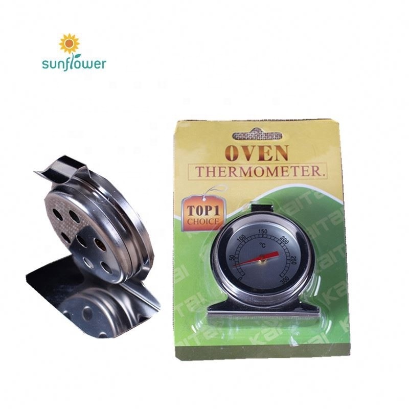 Can be installed BBQ Grill Oven thermometer