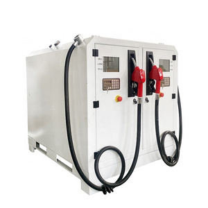 Diesel Dispenser Gas Fuel Pump Mini Portable Fuel Station with  3000L Fuel Tank