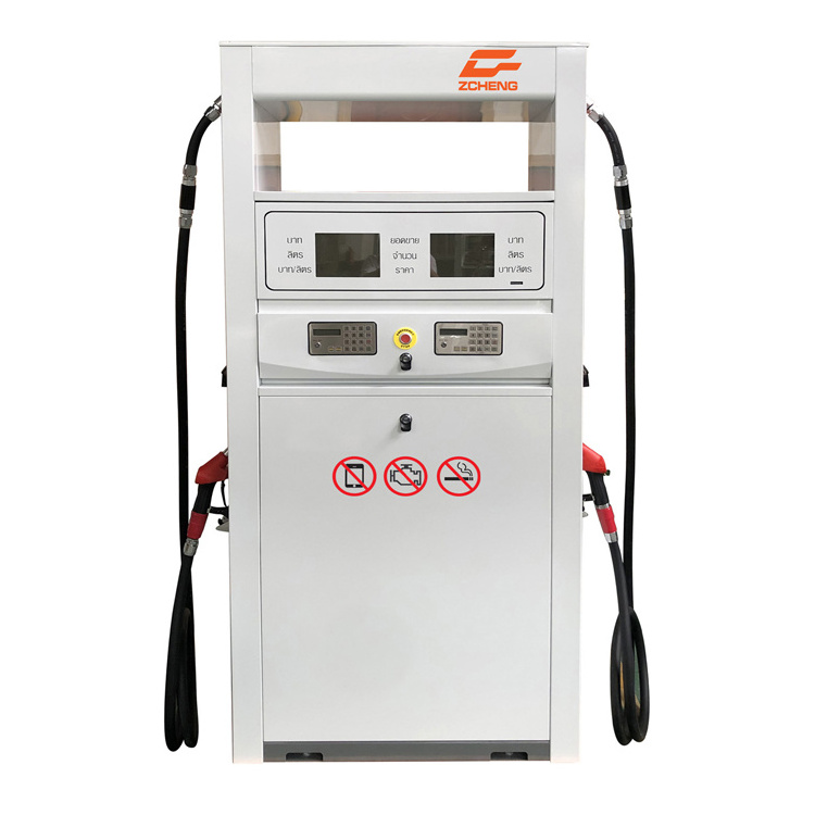 2 hose gas station accessories fuel dispenser motor fuel pump machine for fill station