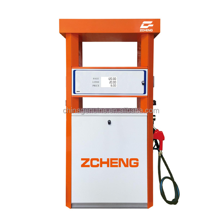 Submersible pump fuel dispenser vending machine with digital display