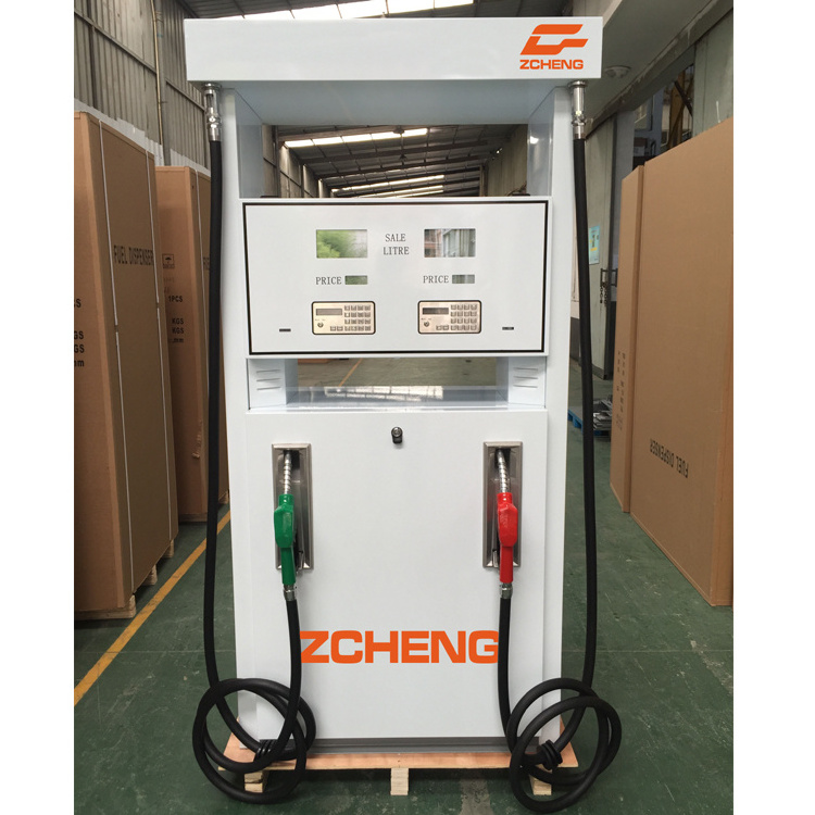 ZCHENG brand gasoline diesel Gilbarco petrol fuel dispenser for petrol station machine fuel dispenser price