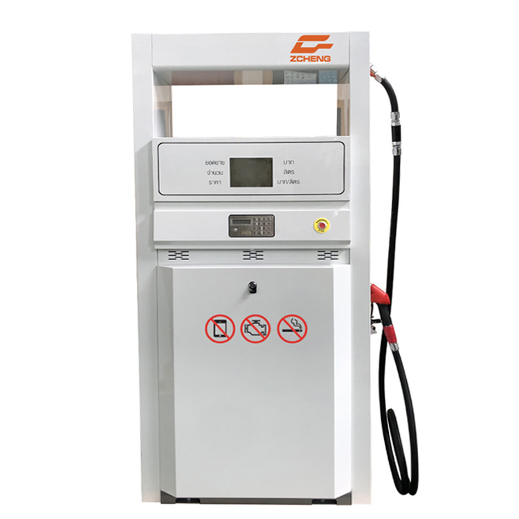 ZCHENG BRAND fuel dispenser modern design double pump gasoline diesel machine for gas station