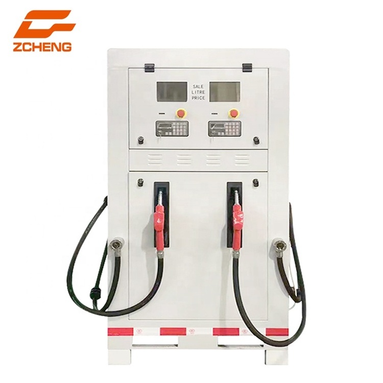 Zcheng 2000 Liters Portable Mini Gas Station Fuel Dispenser Pump 3000L Container Petrol Station