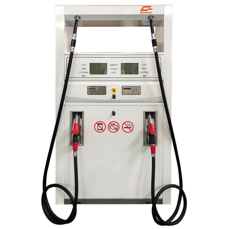 2 hose gas station accessories fuel dispenser motor fuel pump machine for fill station