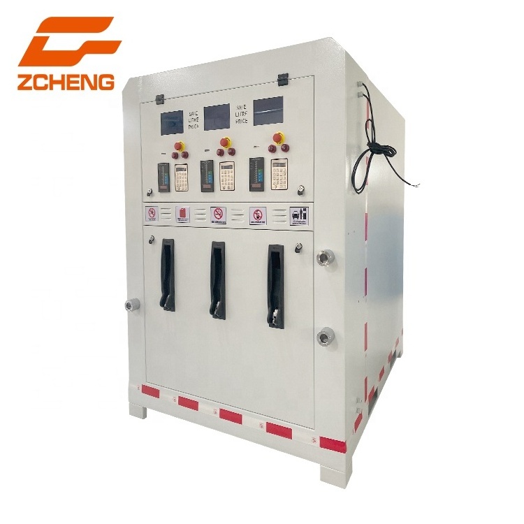 Zcheng 2000 Liters Portable Mini Gas Station Fuel Dispenser Pump 3000L Container Petrol Station