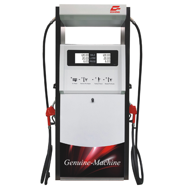 Unique design gas station self service fuel dispenser parts with digital display