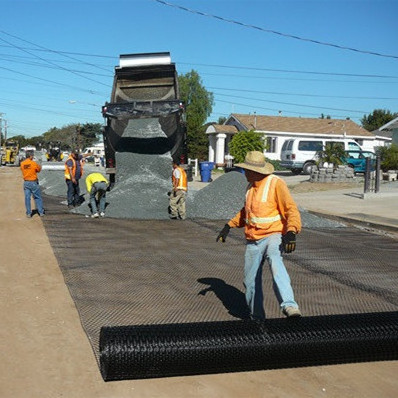 Geogrid Manufacturers Biaxial Plastic Grid For Gravel Driveway