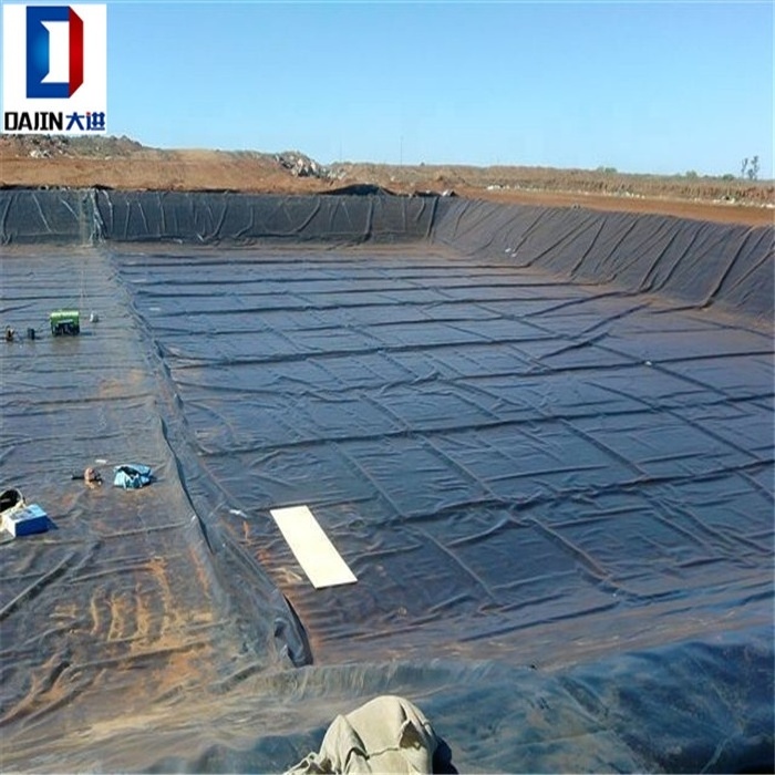 Smooth Surface 100% Virgin HDPE  LLDPE  Pool Pond Liner Geomembrane