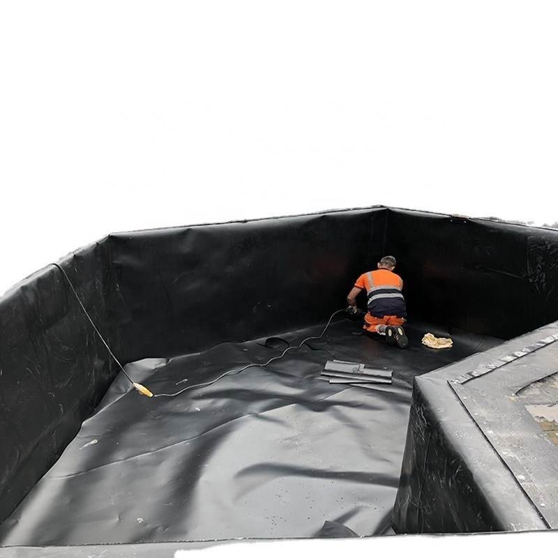 Smooth Surface 100% Virgin HDPE  LLDPE  Pool Pond Liner Geomembrane