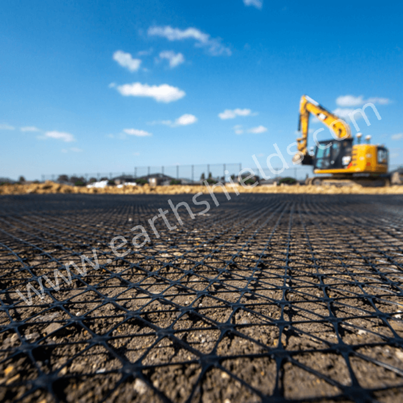 High Tensile Ground Stabilizer Road Project PP Material Biaxial Geo Grid