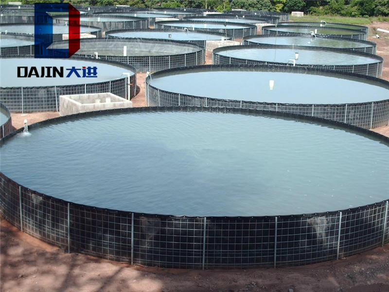 ASTM 0.5mm HDPE Geomembrane Waterproof Fish Pond Liner