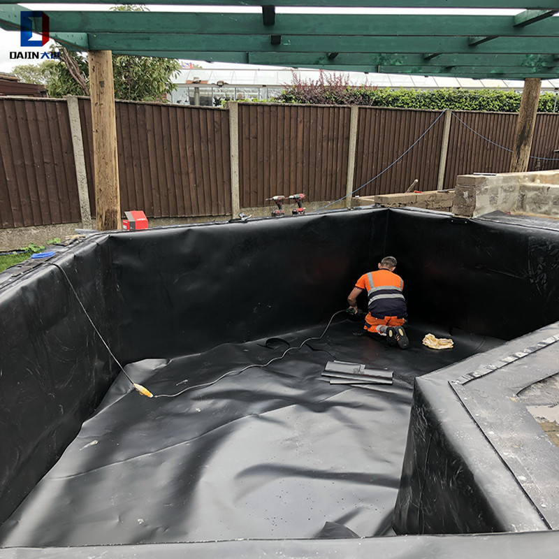 Waterproof Biodigester Fish Shrimp Fram Pond Tank HDPE Geomembrane