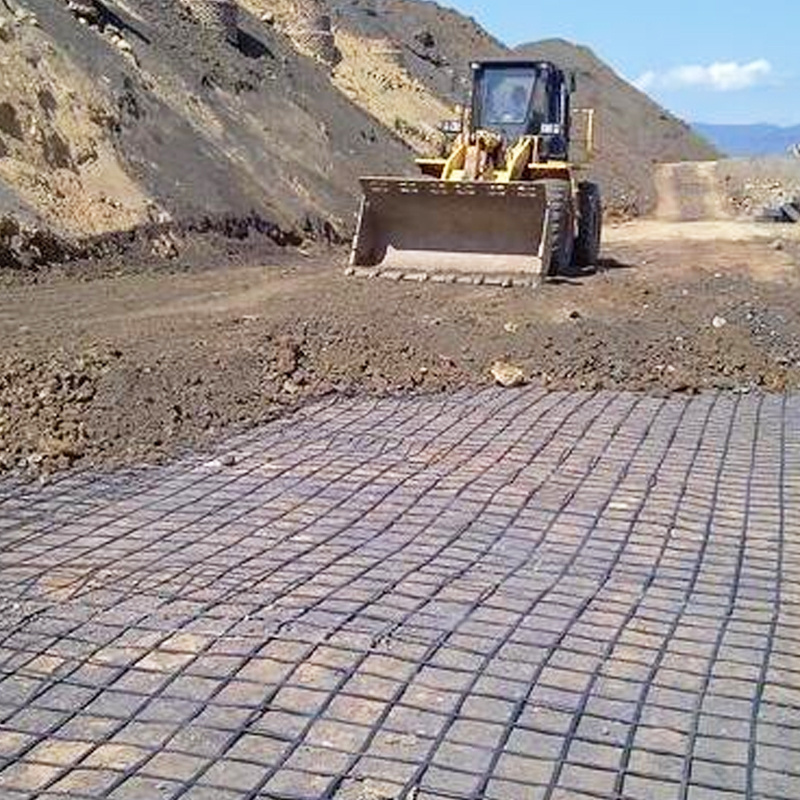 Manufacturer Reinforcement Biaxial Geogrids Mesh for Road Construction