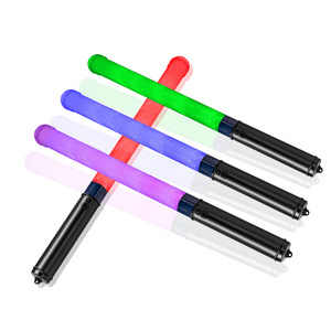 Flash Stamp Light Multicolor Sticks Glow Baton Lite Flashing Light for Party Supplies Lightsticks  ABS Led Stick