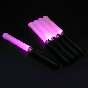 Small Flashlights Kids Up Wand Glow In The Dark Toys Kids RGB Tactical Sticks Led Wedding Heart Shape Kpop Light Stick