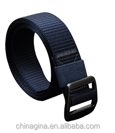 Outdoor Tactical Belt canvas nylon material outdoor buckle woven Weaving Fabric Men's belt