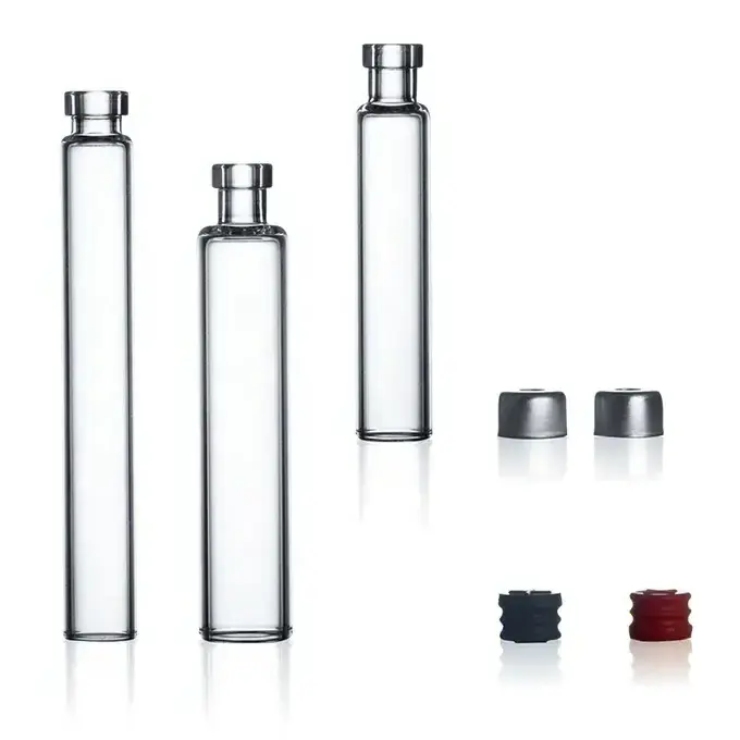 1.5ml 1.8ml 3ml empty dental insulin glass borosilicate cartridge vial