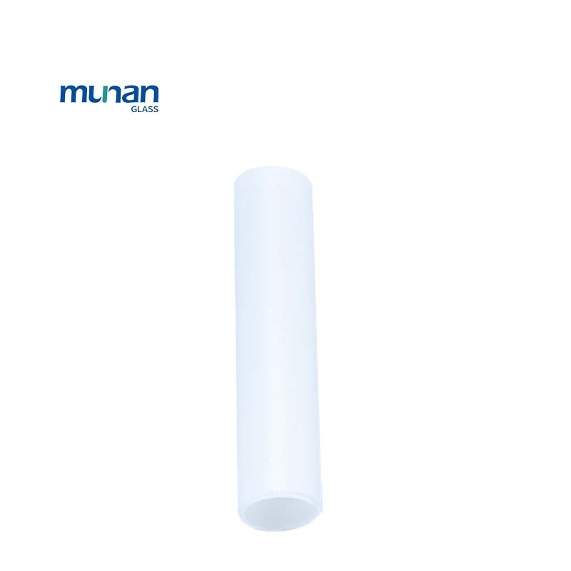 China Hot Sale Clear Colored 100*5 mm Borosilicate Glass Tube Large Diameter Borosilicate Pyrex Glass Tube