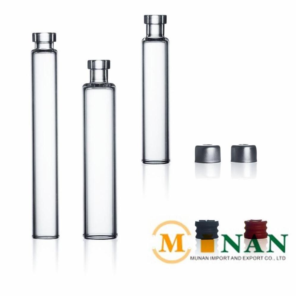 1ml 2ml 3ml 5ml 10ml Cartridge bottle glass vials