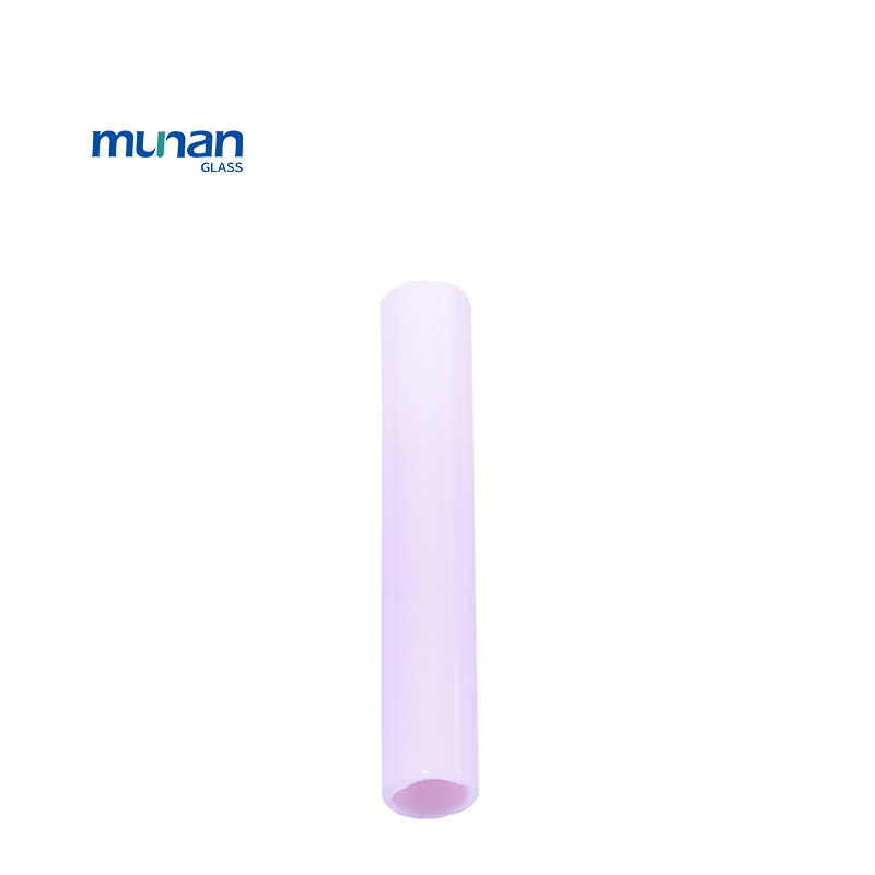 China Hot Sale Clear Colored 100*5 mm Borosilicate Glass Tube Large Diameter Borosilicate Pyrex Glass Tube