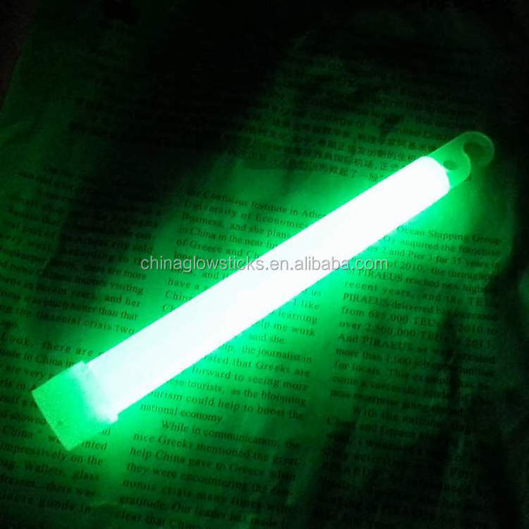 6 inch outdoor camping chemical luminous stick, wild first aid survival equipment glow stick